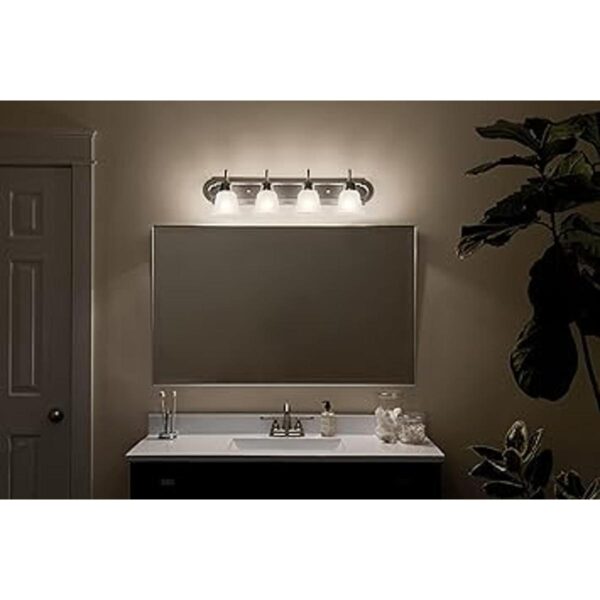 Kichler Lighting 5338NIS Bañador de cuatro luces níquel_5