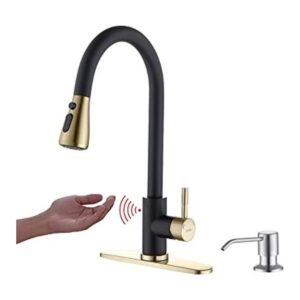 Grifo de cocina sin contacto con rociador extraíble grifo_1