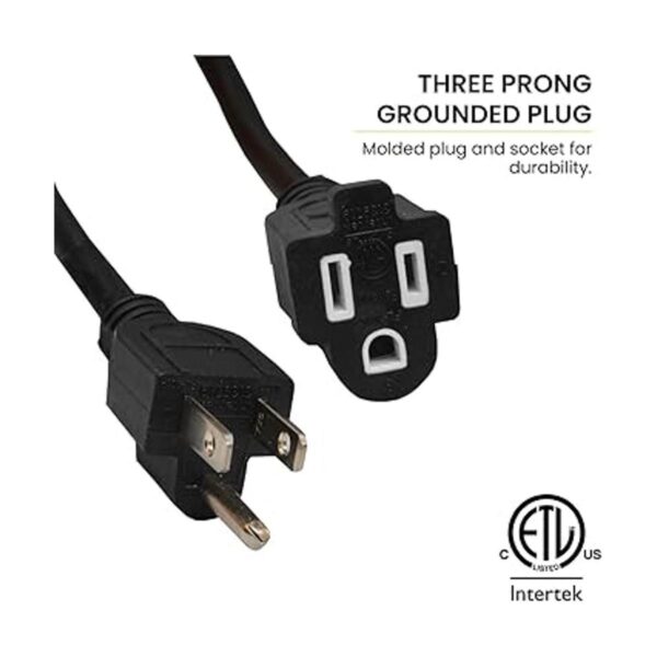 Go Green Power GG13850BK 143 SJTW Cable de extensión