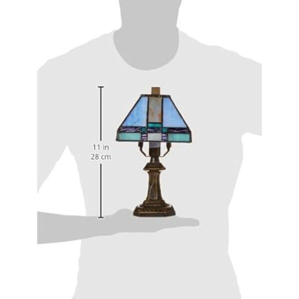 Dale Tiffany 8706 TiffanyMica Lámpara de mesa decorativa_3