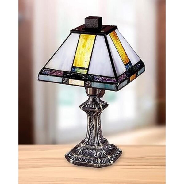 Dale Tiffany 8706 TiffanyMica Lámpara de mesa decorativa_2