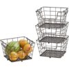 Gourmet Basics by Mikasa Ferme Cesta de metal de 4_5