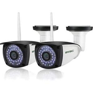 Paquete de 2 Cámaras de seguridad WiFi para exteriores_1