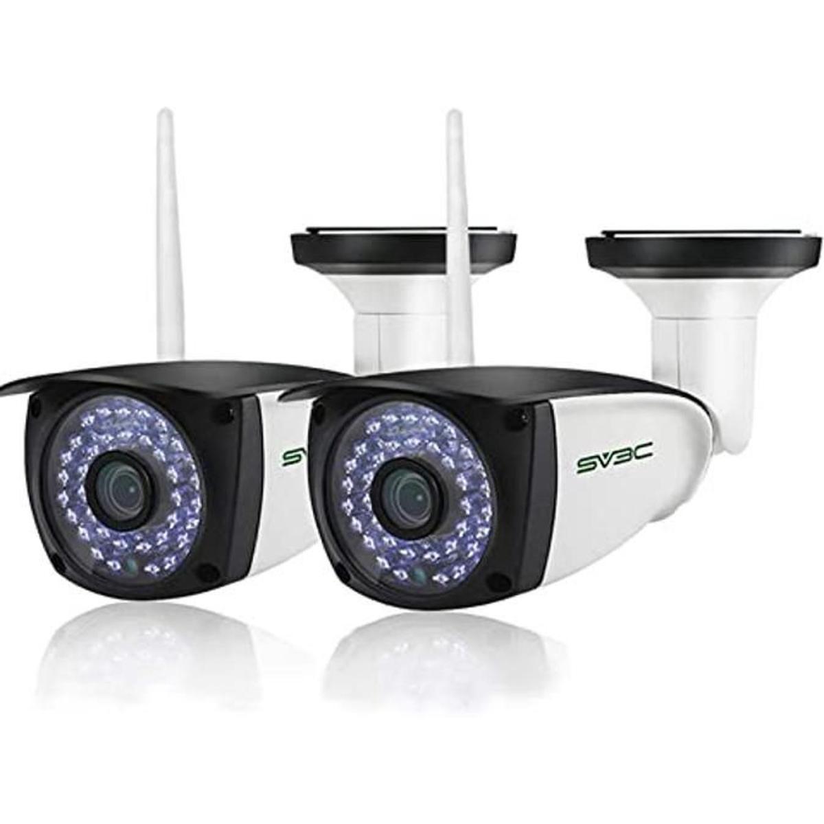 Paquete de 2 Cámaras de seguridad WiFi para exteriores