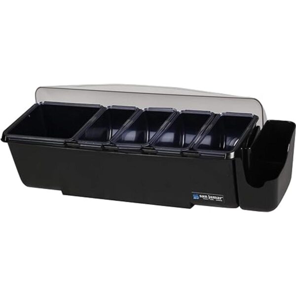 San Jamar BD4005E The Dome Garnish Center capacidad de 4