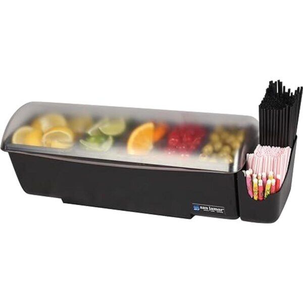 San Jamar BD4005E The Dome Garnish Center capacidad de 4