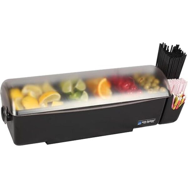San Jamar BD4005E The Dome Garnish Center capacidad de 4