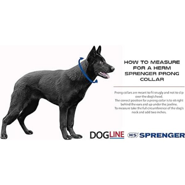 Herm Sprenger Neck Tech Collar de acero inoxidable con