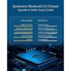 Airdual Adaptador Bluetooth 5.0 aptXHD compatible con_3