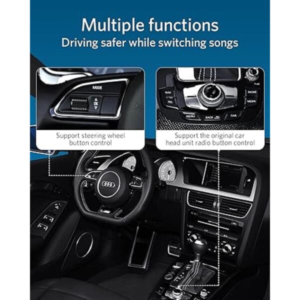 Airdual Adaptador Bluetooth 5.0 aptXHD compatible con_4
