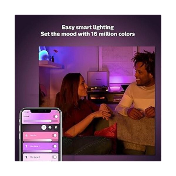 Philips Hue Go Lámpara de mesa con luz inteligente LED_5