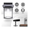 Gama Sonic GS1B Farol de coche para exteriores lámpara_4