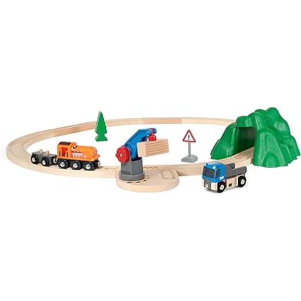 Brio Juego de elevación y carga para principiantes tren_2