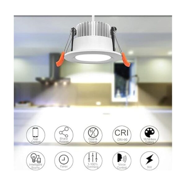 LightingWill Smart WiFi LED Downlight 2 pulgadas LED_2