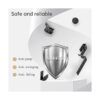 EaseLife Kit de rieles de 6 pies para puerta corrediza de