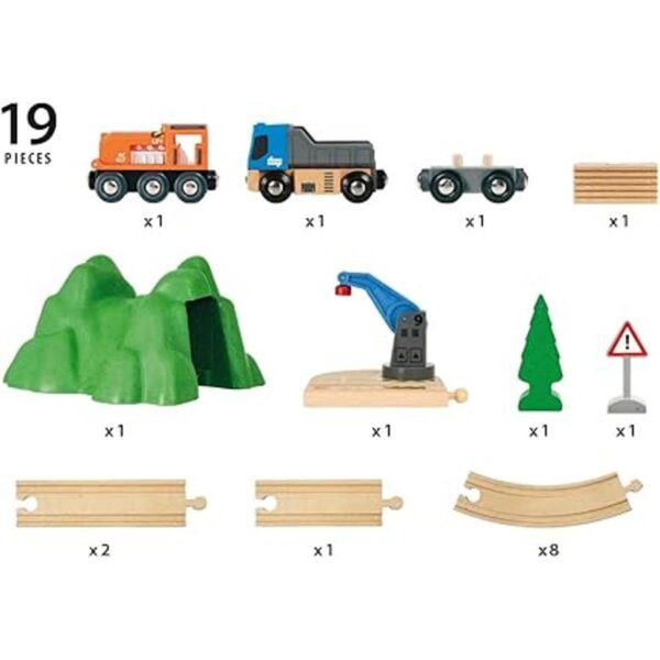 Brio Juego de elevación y carga para principiantes tren_3