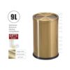 Basura de acero inoxidable cubo de basura de baño con_5