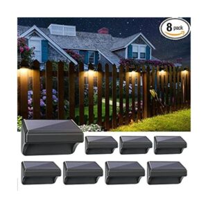 Aulanto Luces solares para valla con modo de bloqueo_1