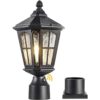 Eliphil Luz de poste para exteriores del atardecer al_1