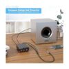 Fosi Audio TP02 TDA7498E Amplificador de subwoofer mini_3