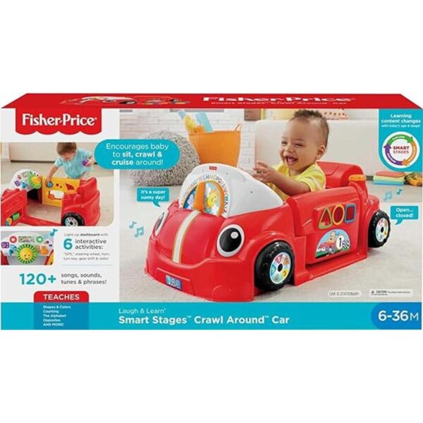 FisherPrice Ríete y aprende a gatear alrededor del auto_6
