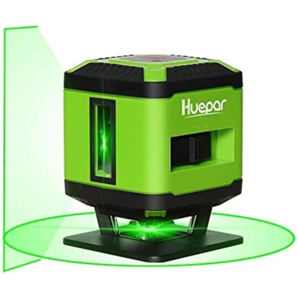 Huepar FL360G Láser de piso de nivel cuadrado láser