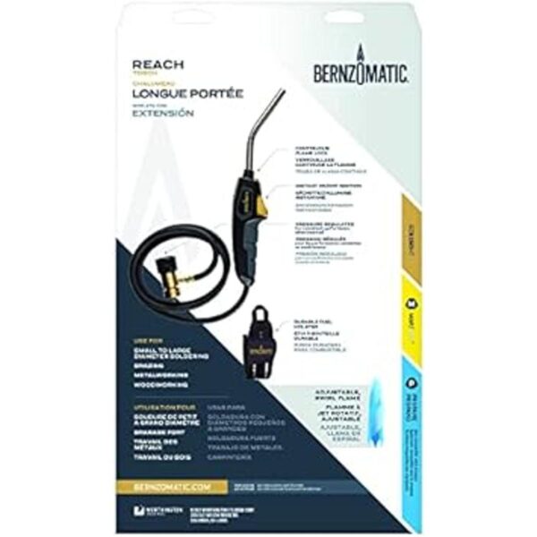 Manguera antorcha con gatillo activador Bernzomatic BZ8250HT