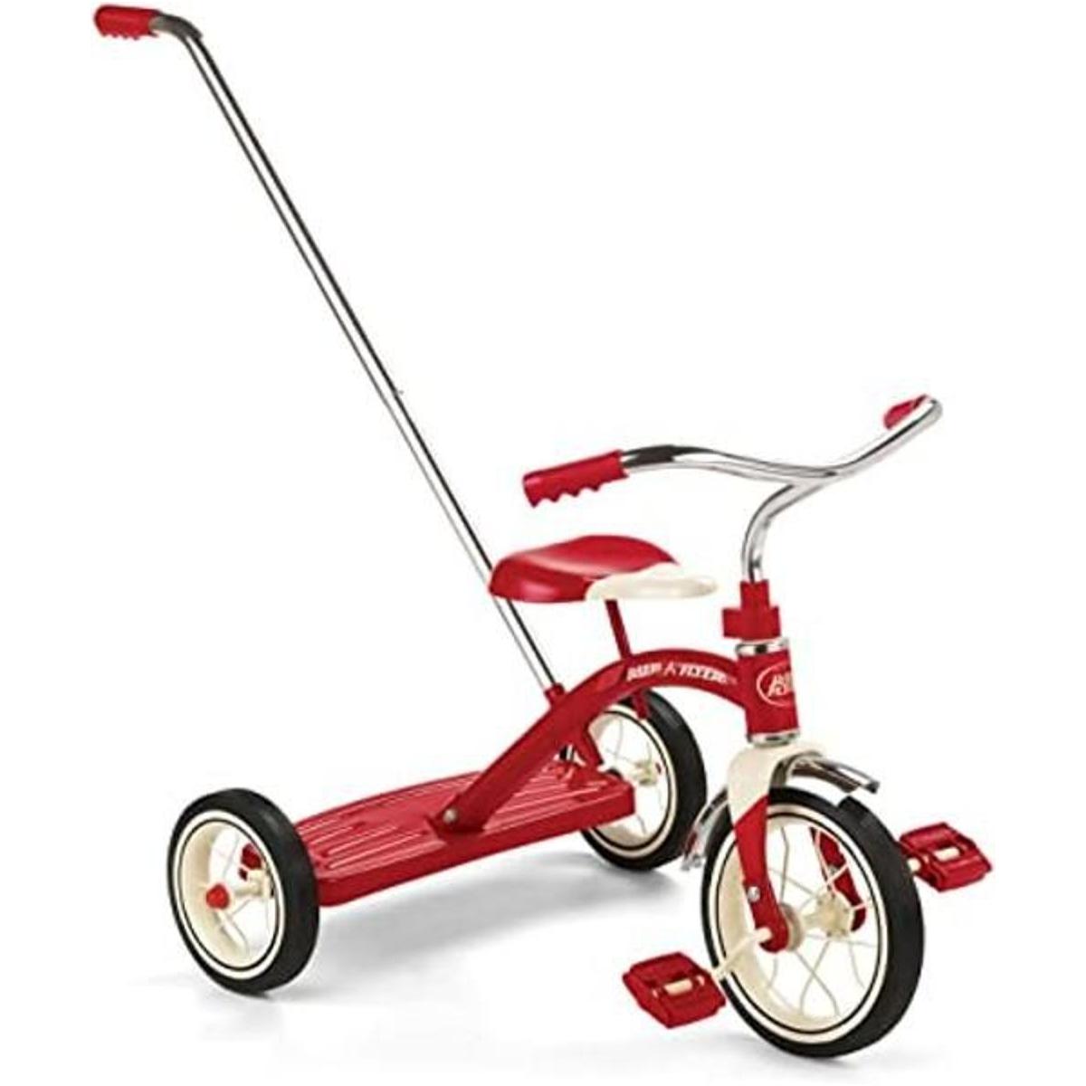 Triciclo con manubrio ajustable Radio Flyer 10 color