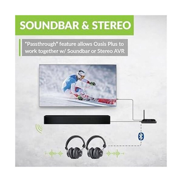 Avantree Oasis Plus Transmisor y receptor Bluetooth para_5