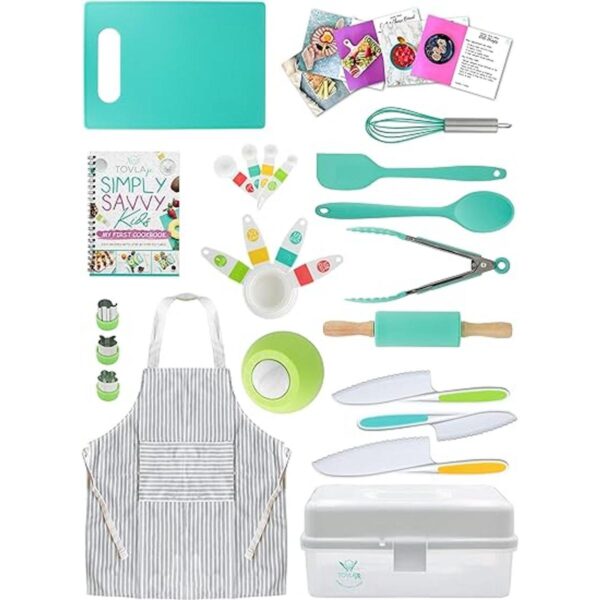Tovla Jr. Juego de regalo de cocina y horneado para niños_2