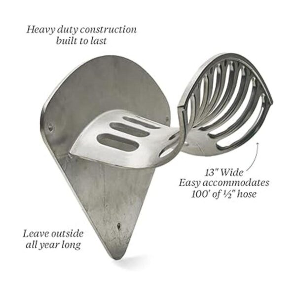 Kings County Tools Estante de manguera de aluminio fundido