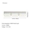 Lámpara de techo LED empotrada de 18 pulgadas lámpara de_3