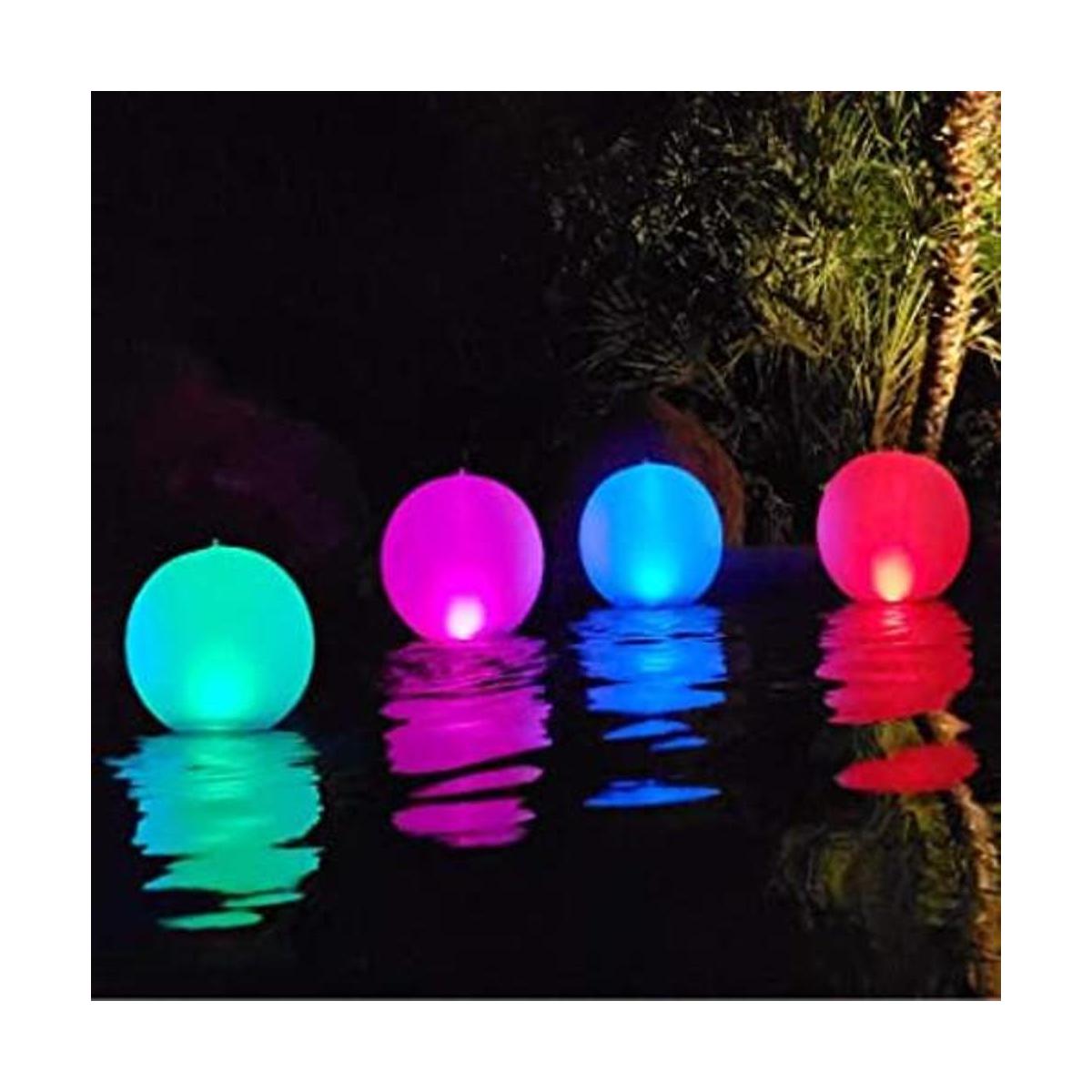 Rukars Bola flotante para piscina 4 unidades inflable de