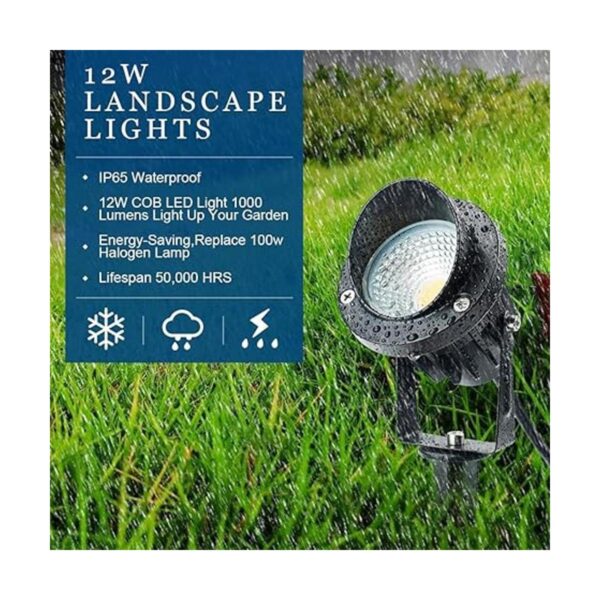 ELEGLO Luces de paisaje LED de bajo voltaje de 12 W 12_4