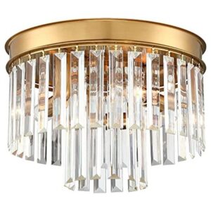 Lámpara de techo de montaje empotrado de cristal acabado_1
