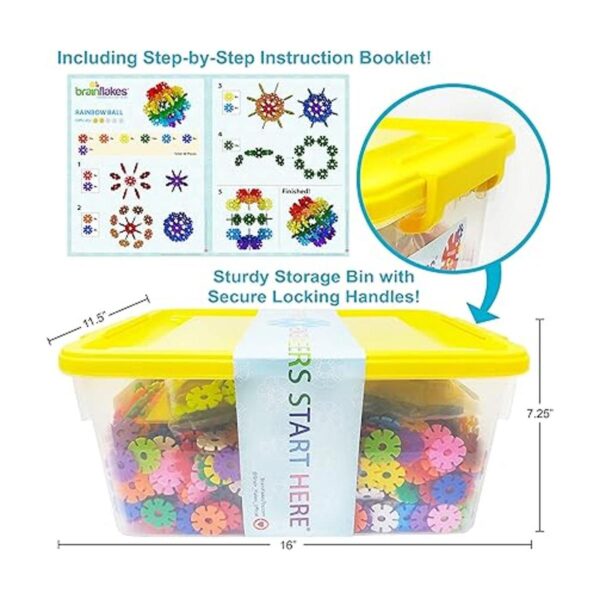 Brain Flakes Kit de construcción de 2500 piezas una_4
