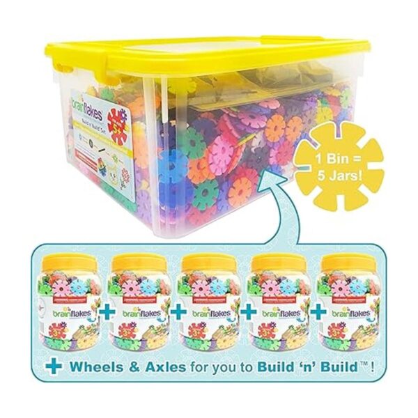 Brain Flakes Kit de construcción de 2500 piezas una_2