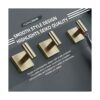 KOKOSIRI Ganchos para bata de baño ganchos para baño_3