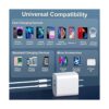 Cargador rápido para iPhone 14 13 12 certificado MFi_4