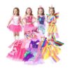 HAPITCH Juego de disfraz de princesa para niñas de 3 a 6_1
