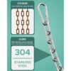 Cadena de fitness cadenas de levantamiento de pesas_5