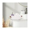HLWDFLZ Cesta organizadora de encimera de baño cesta de
