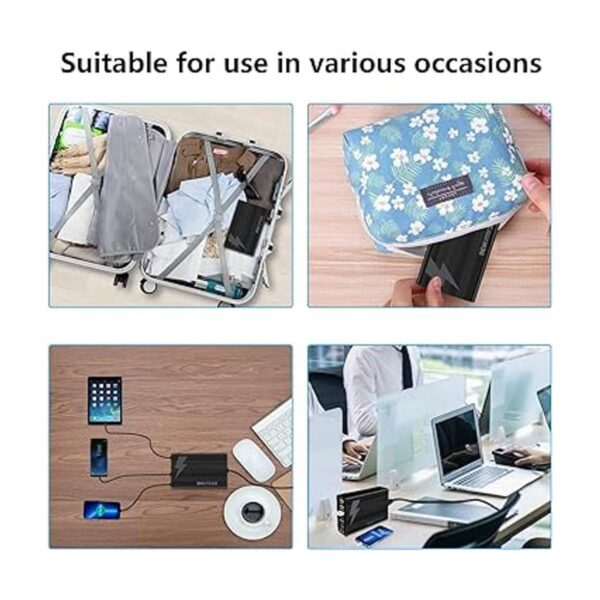 USB C Wall Charger MultiportsLAMJAD 96W 6 Port USB C_6