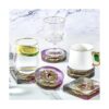 PieceCircle Juego de 8 moldes para posavasos de resina_5