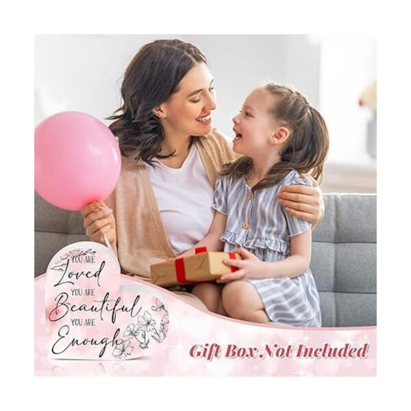 Decoración de madera rosa para adolescentes y niñas