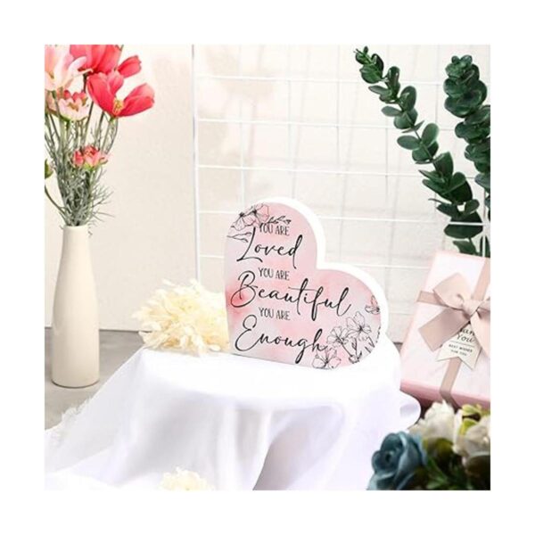 Decoración de madera rosa para adolescentes y niñas