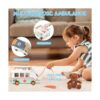 Kit médico de juguete de ambulancia de madera para niños_4