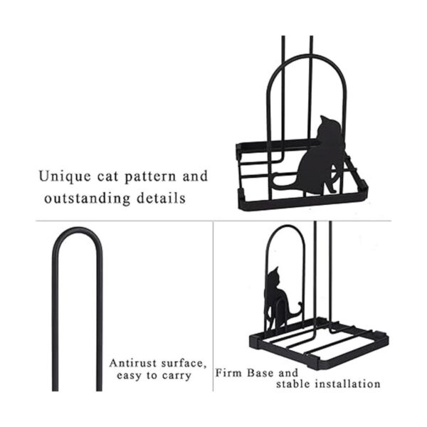 Megier Soporte para toallas de papel soporte de torre de