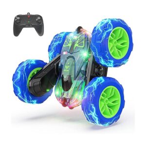 BEZGAR Automóvil de control remoto LED para niños de 4 a_1