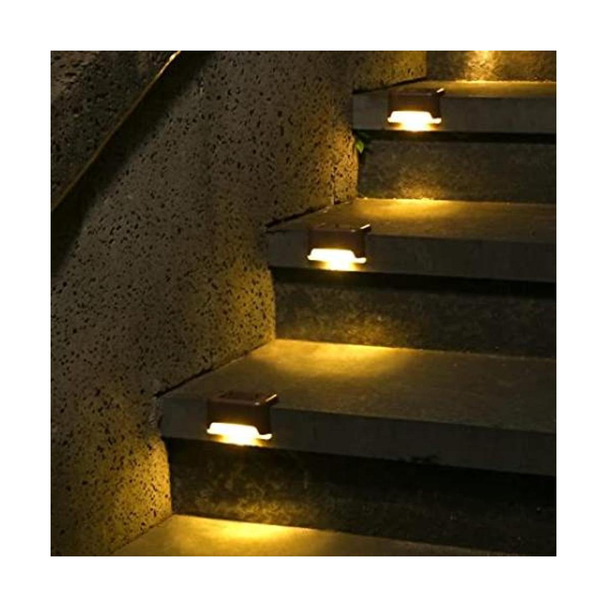 SOLPEX Paquete de 12 luces solares de cubierta para